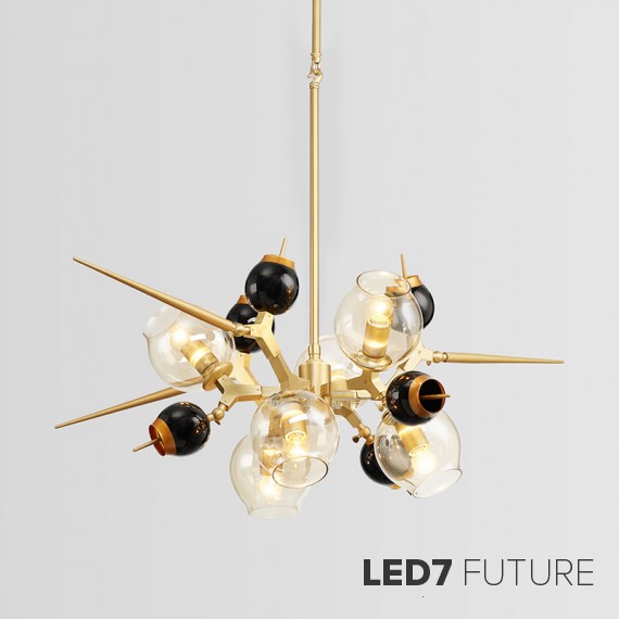 Loft Industry Modern - Galaxy Chandelier